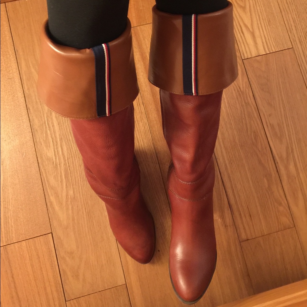 Brand New, Two in One, Hilfiger Leather Boots
